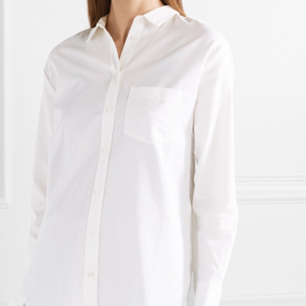 Madewell Button-Up Oversize Long Sleeve Shirt